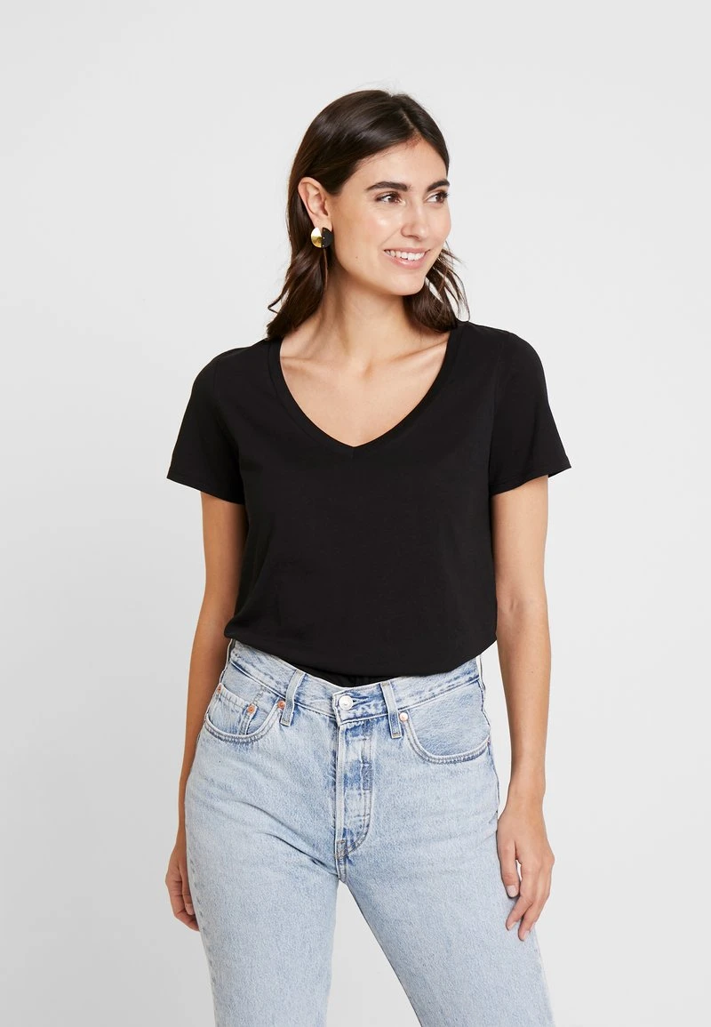 Anna Field T-Shirt Basic - Black 6 Anna Field T-Shirt Basic - Black – Bild 6