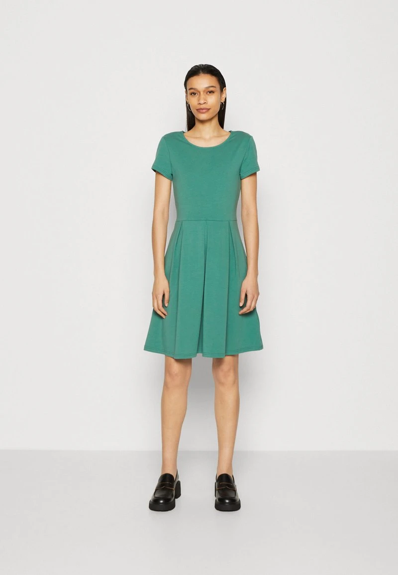 Anna Field Jerseykleid - Dark Green 1 Anna Field Jerseykleid - Dark Green