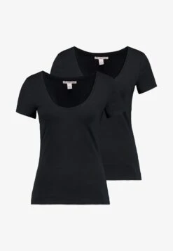 Anna Field 2 PACK - T-Shirt Basic - Black 9 Anna Field 2 PACK - T-Shirt Basic - Black -Anna Field Verkäufe 626abfe4c856419c8d89299736aecf07