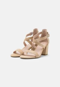Anna Field LEATHER - Riemensandalette - Beige -Anna Field Verkäufe 695b5189abaa4faeb80bfe3454afc949