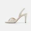 Anna Field LEATHER - High Heel Sandalette - White