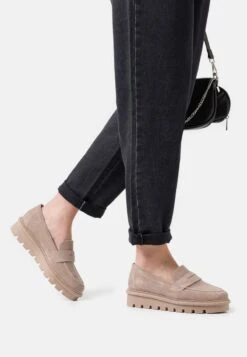 Neue Produkte 21 COMFORT LEATHER - Slipper - Taupe