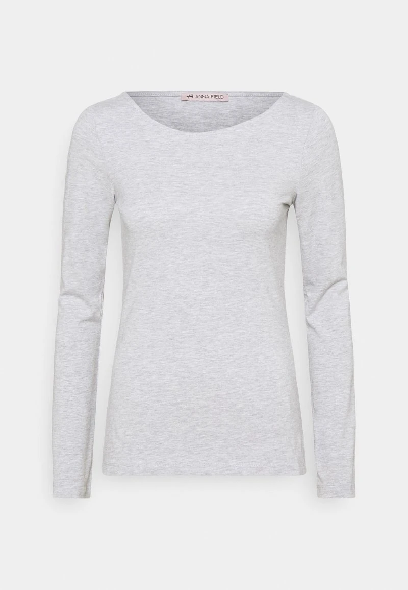 Anna Field 2 PACK - Langarmshirt - Black/mottled Grey 4 Anna Field 2 PACK - Langarmshirt - Black/mottled Grey – Bild 4