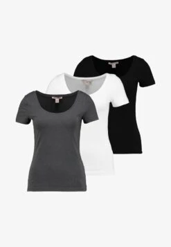 Anna Field 3 PACK - T-Shirt Basic - White/black/dark Grey 9 Anna Field 3 PACK - T-Shirt Basic - White/black/dark Grey -Anna Field Verkäufe bb08976caaf640e78f849b1b6087903f