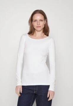 Anna Field 2 PACK - Langarmshirt - White/green 9 Anna Field 2 PACK - Langarmshirt - White/green -Anna Field Verkäufe c1921cb821434906a8deea7b799d682f