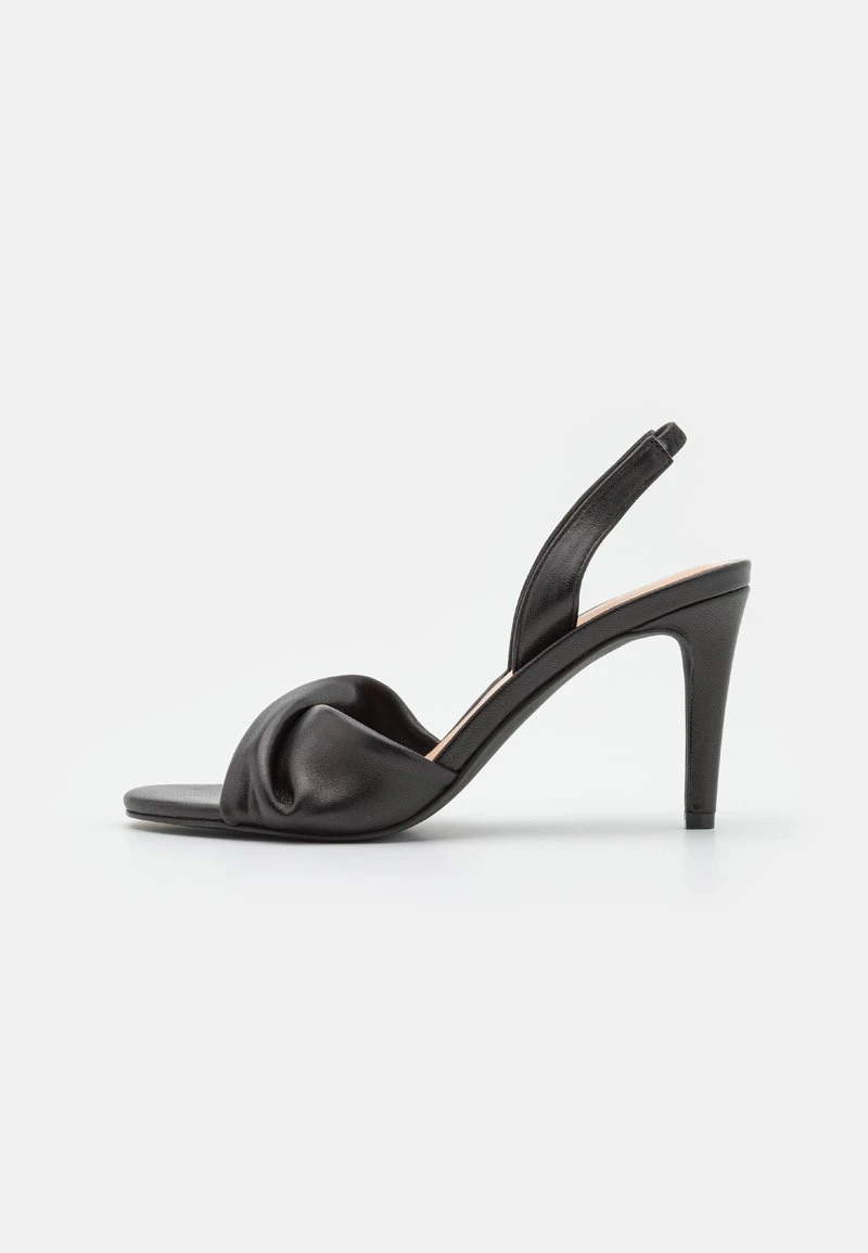 Anna Field LEATHER - High Heel Sandalette - Black 1 Anna Field LEATHER - High Heel Sandalette - Black