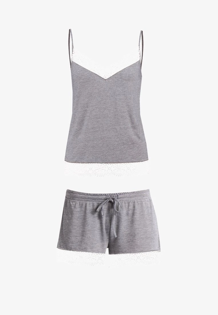 Anna Field SET - Nachtwäsche Set - Off-white/dark Blue 6 Anna Field SET - Nachtwäsche Set - Off-white/dark Blue – Bild 6