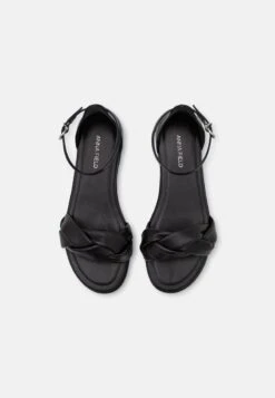 LEATHER - Riemensandalette - Black 11 LEATHER - Riemensandalette - Black -Anna Field Verkäufe d5dae6fe44eb4451a6fc8381e9679cc1