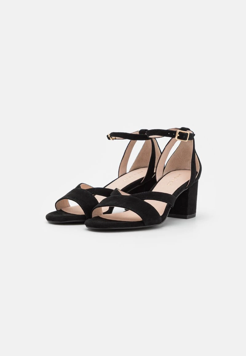 LEATHER WIDE FIT - Riemensandalette - Black 3 LEATHER WIDE FIT - Riemensandalette - Black – Bild 3