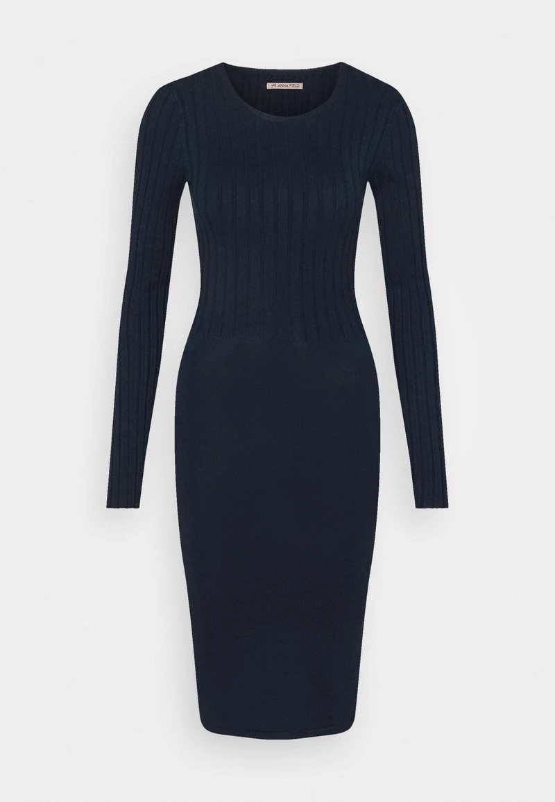 Anna Field CREW AUSSCHNITT RIPP TOP BODYCON MINI STRICKKLEID - Etuikleid - Brown 5 Anna Field CREW AUSSCHNITT RIPP TOP BODYCON MINI STRICKKLEID - Etuikleid - Brown – Bild 5