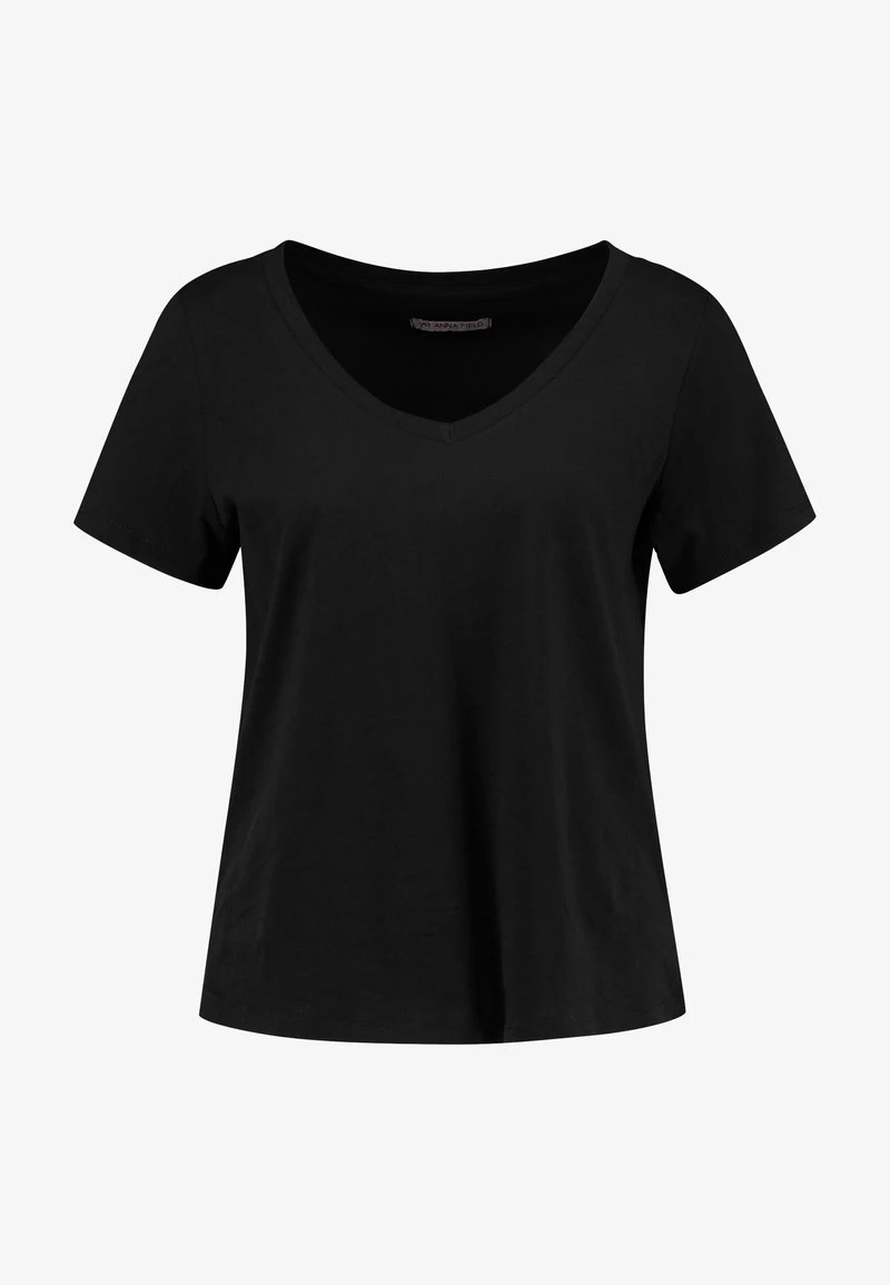 Anna Field T-Shirt Basic - Black 4 Anna Field T-Shirt Basic - Black – Bild 4
