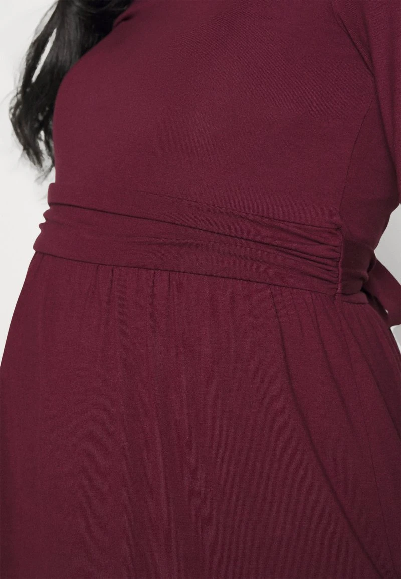 FLARE TOP - Langarmshirt - Dark Red 5 FLARE TOP - Langarmshirt - Dark Red – Bild 5